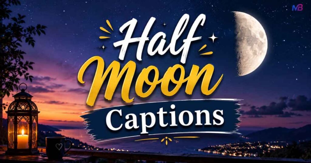 Half Moon Captions