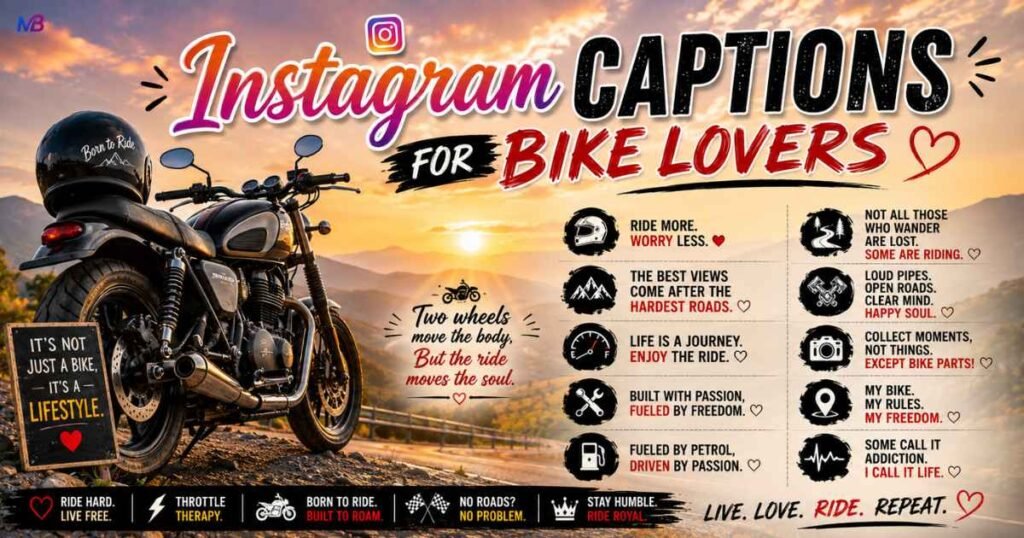 Instagram Captions for Bike Lovers
