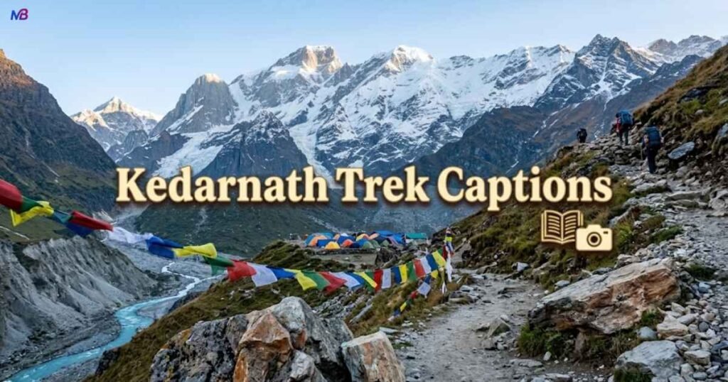 Kedarnath Trek Captions