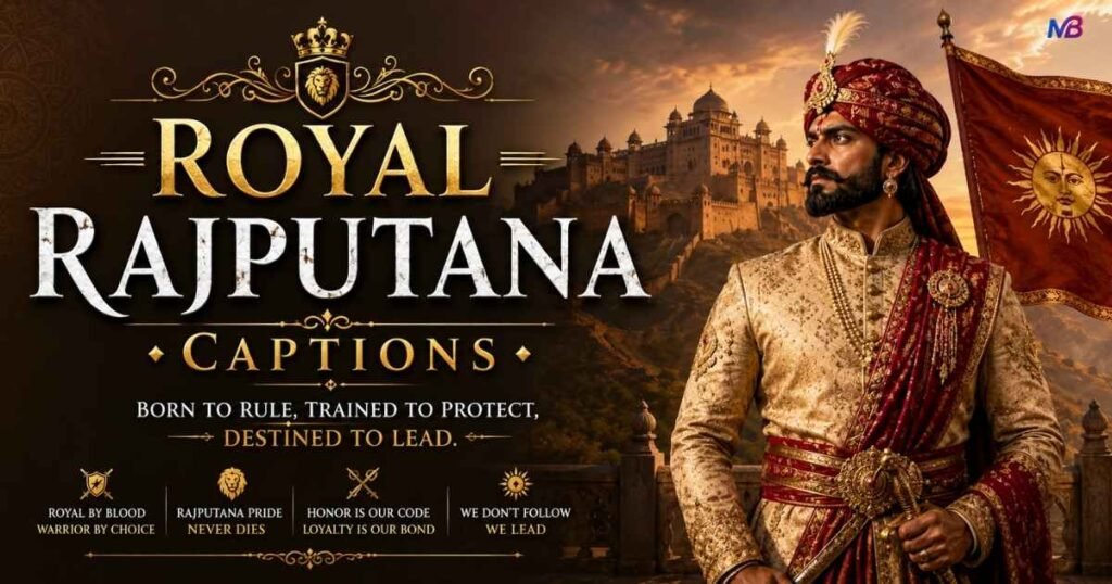 Royal Rajputana Captions