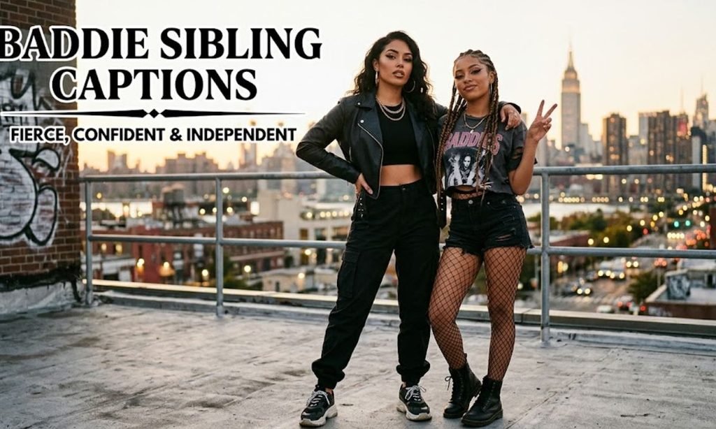 Baddie Sibling Captions (Fierce, Confident & Independent)