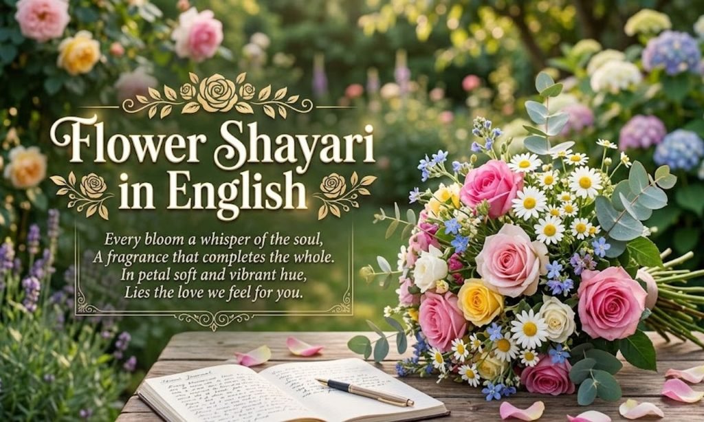 Flower Shayari in English