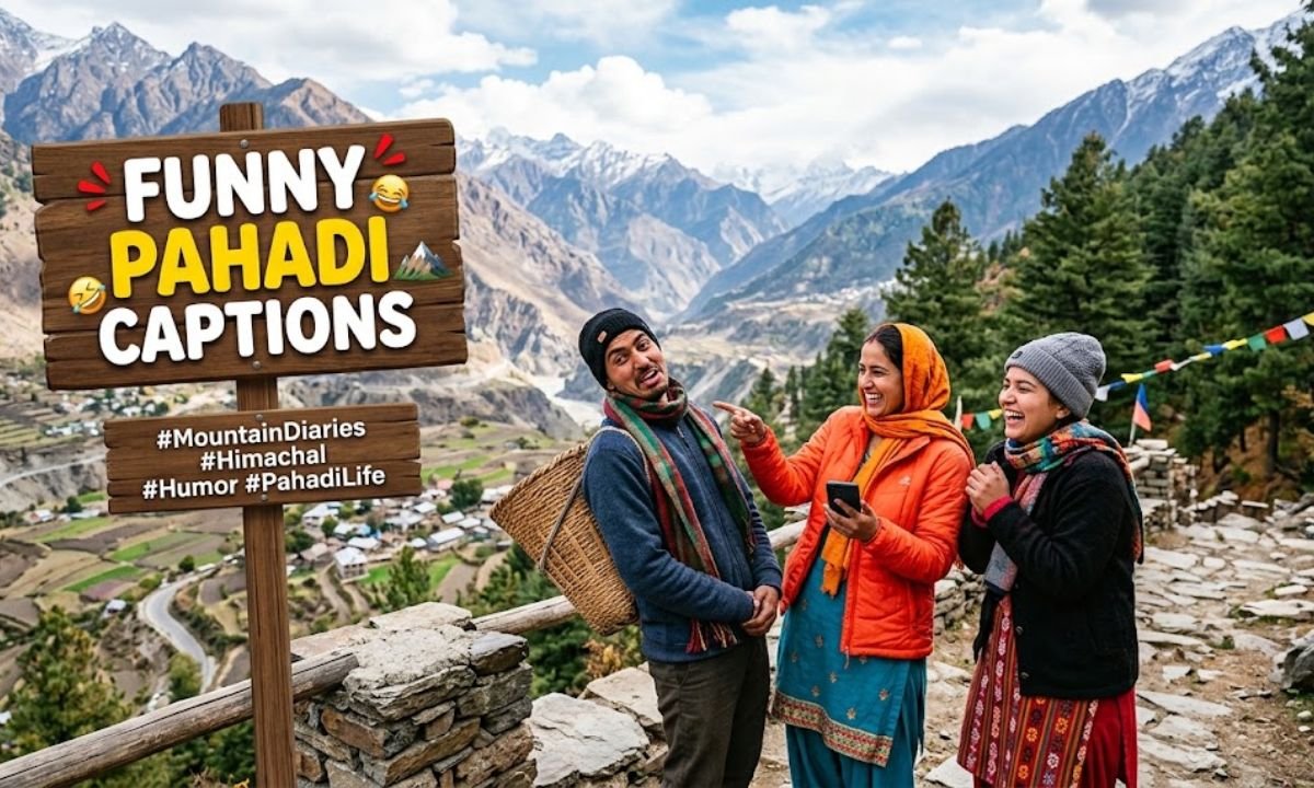 Funny Pahadi Captions