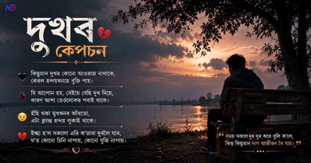 Sad Assamese Caption for Instagram