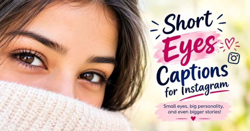 Short Eyes Captions for Instagram
