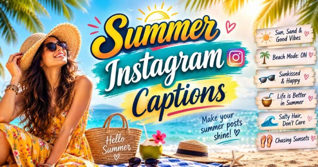 Summer Instagram Captions