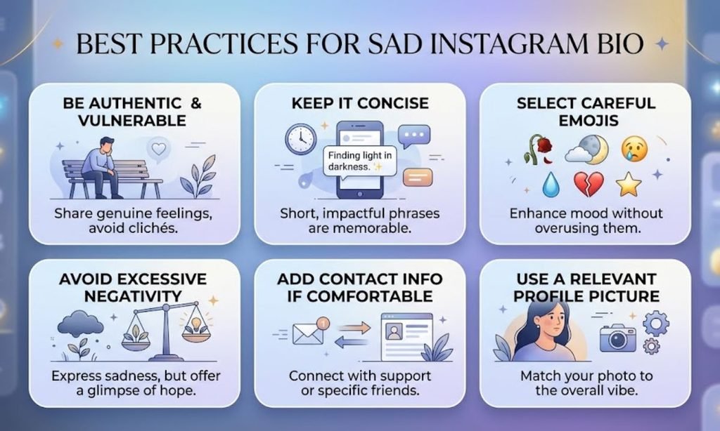 Best Practices for Sad Instagram Bio
