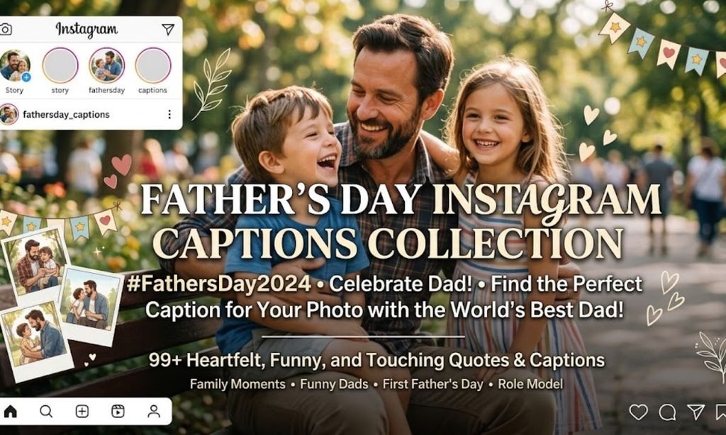 Fathers Day Instagram Captions Collection