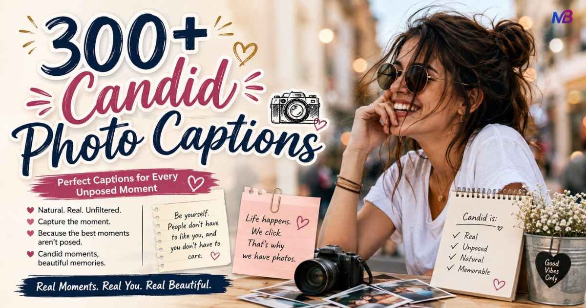 300+ Candid Photo Captions