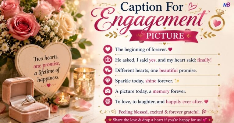 Caption For Engagement Picture