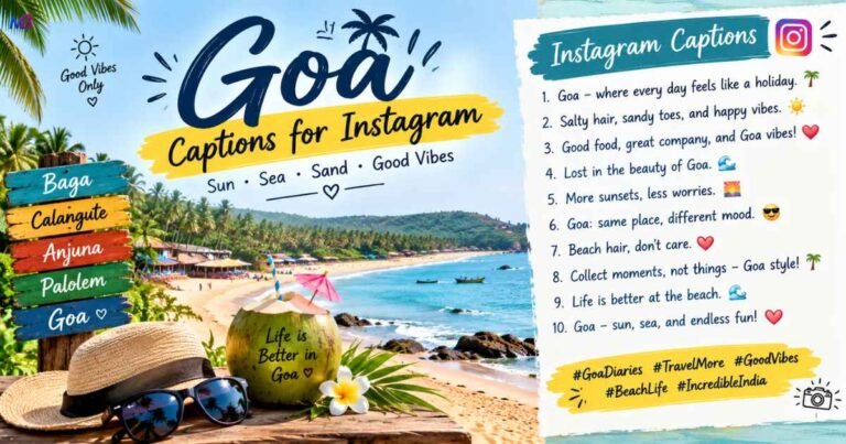 Goa Captions for Instagram