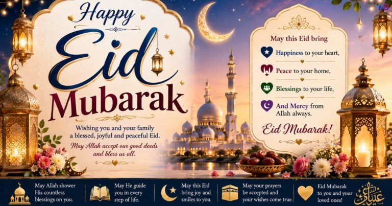Happy Eid Mubarak Wishes