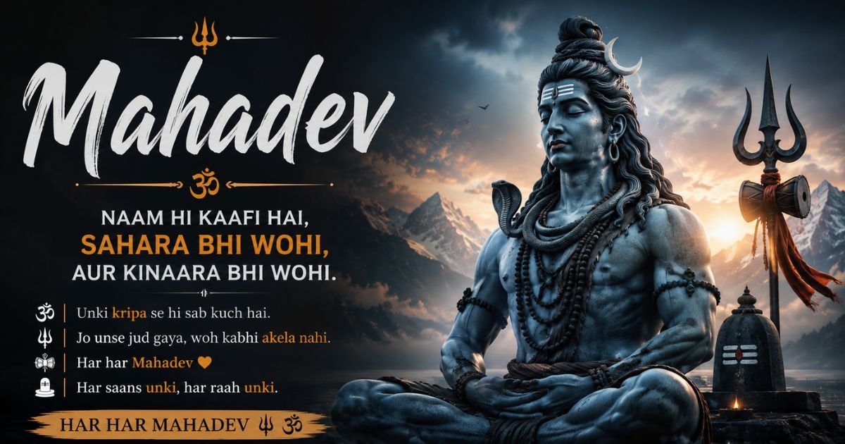 Mahadev Caption for Instagram