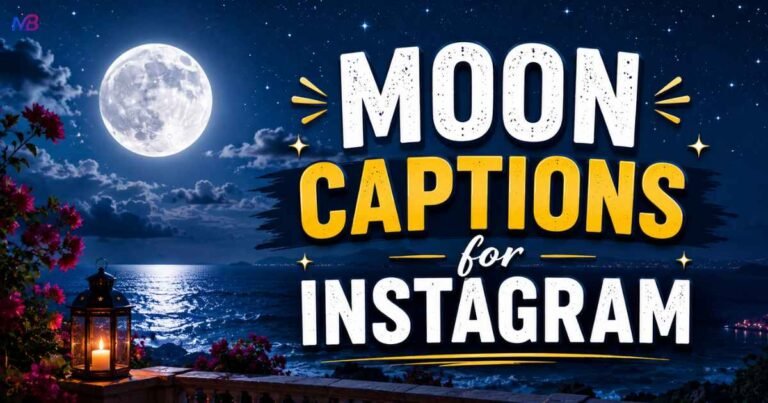 Moon Captions for Instagram