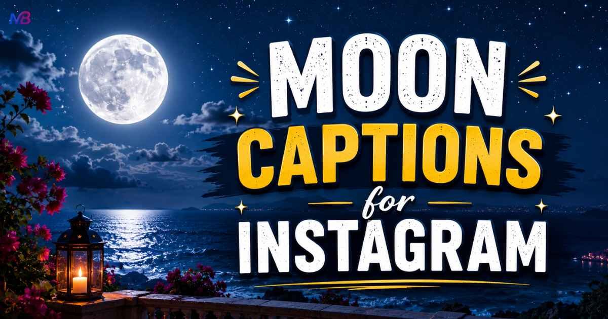Moon Captions for Instagram