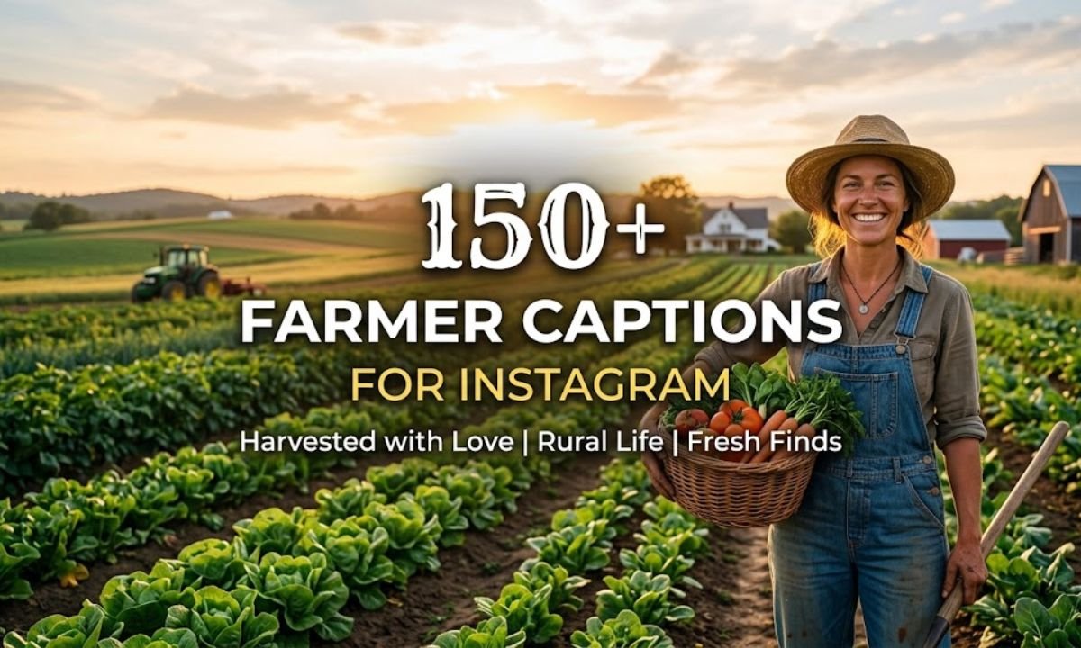 150+ Farmer Captions for Instagram
