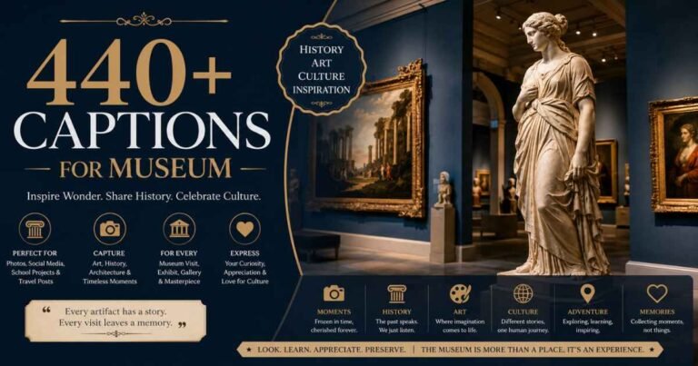 Captions for Museum