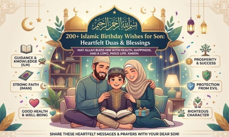 200+ Islamic Birthday Wishes for Son: Heartfelt Duas & Blessings 