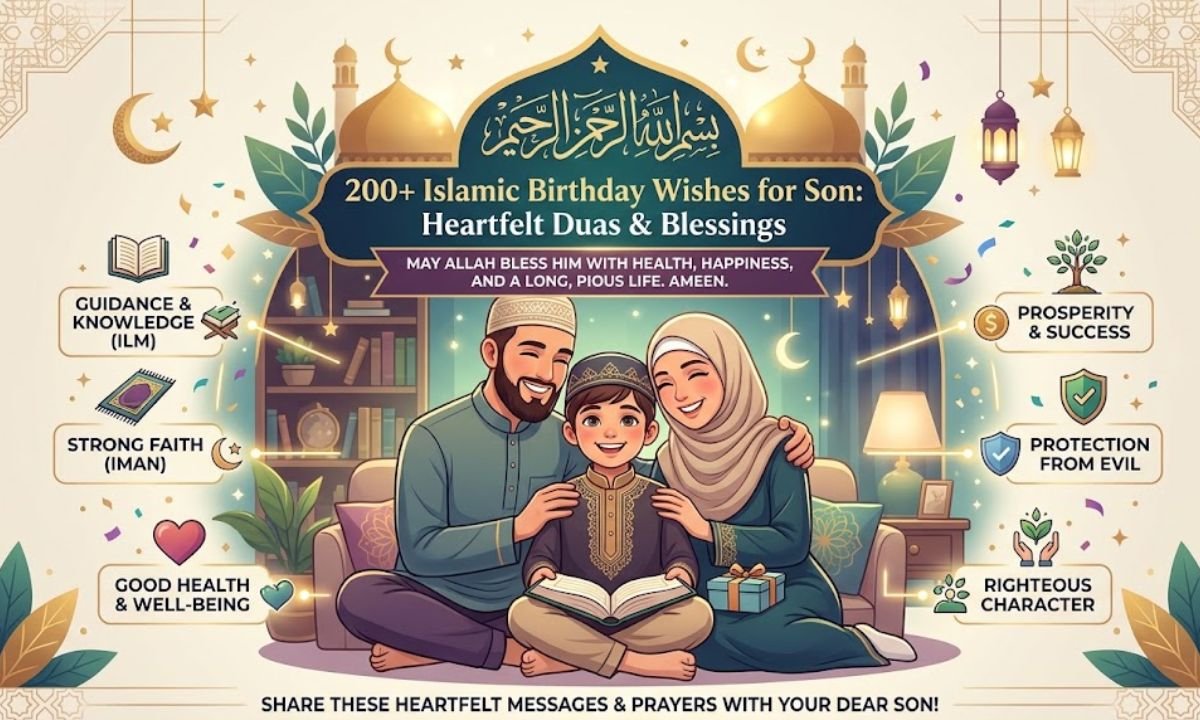200+ Islamic Birthday Wishes for Son: Heartfelt Duas & Blessings 